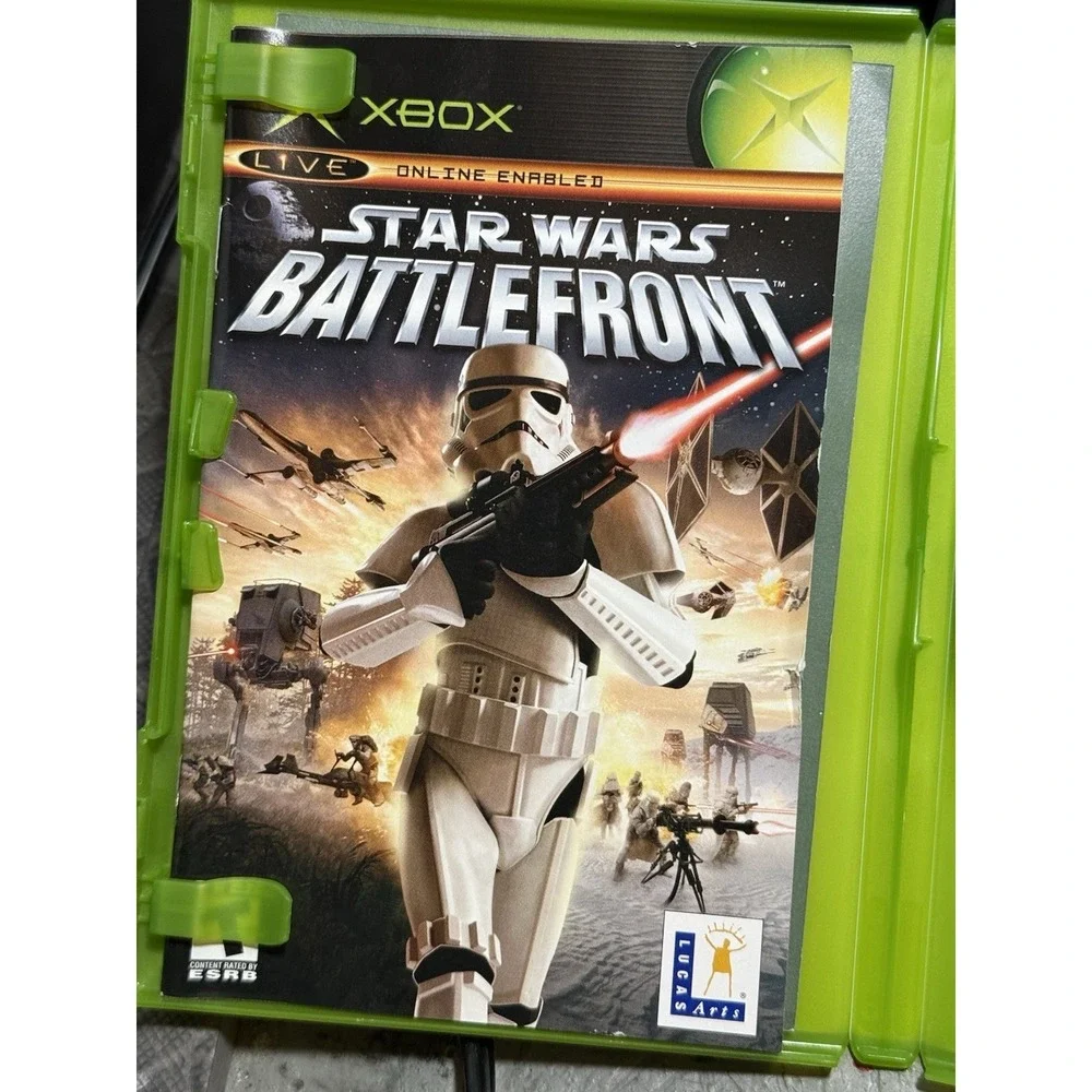 Xbox Star Wars: Battlefront (Original Xbox) Manual Included‎ CIB